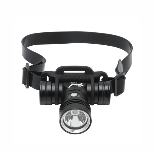 1000 Lumens IPX8 200Ft Waterproof Rechargeable Diving Headlamp