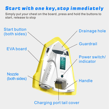 Electric Swimming Kickboard Scooter